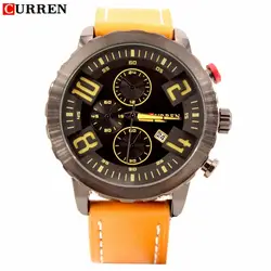 2019 Relojes Curren для мужчин спортивные повседневные часы для мужчин s часы лучший бренд роскошные кожаные Наручные часы Relogio для мужчин часы 8193