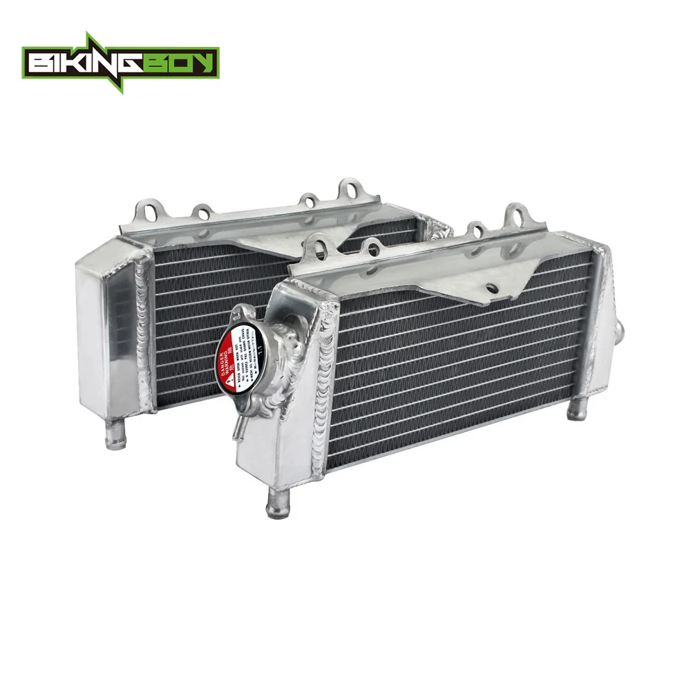 BIKINGBOY MX радиатор охлаждения двигателя для Kawasaki KX 125 250 03-08 07 KDX 200 97-06 98KDX 220 02 03 04 05 KX250 19 кулер для воды - Цвет: R-137 Full Set