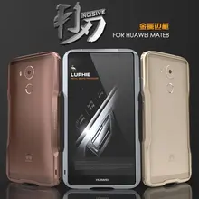 Для Huawei Коврики 8 чехол бампер Мода противоскольжения изысканный Резка острый Алюминий металлический корпус для hauwei Коврики 8 крышка Fundas