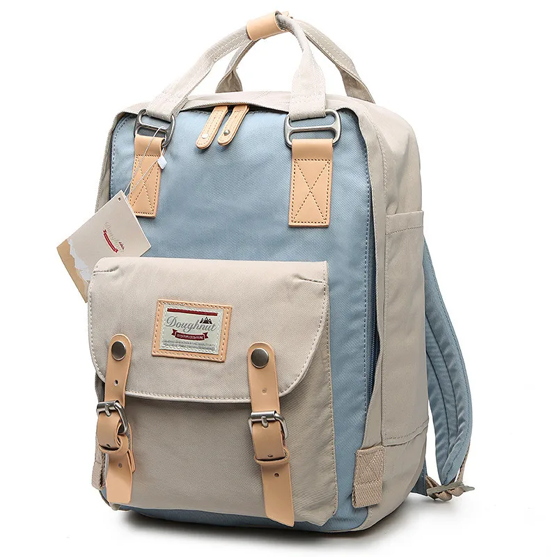 New Arrival Patchwork Multi-colors Zipper Polyester Fashion Mommy Bags Female Make Up Double Shoulder Storage Backpack24