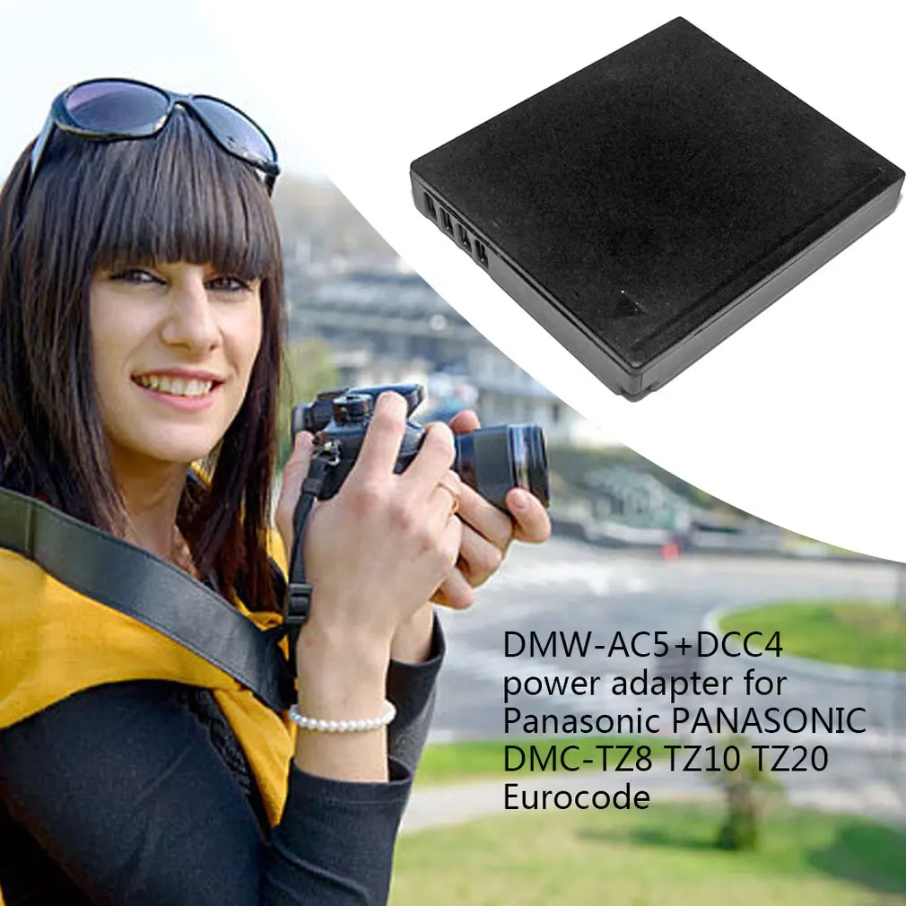 Питание адаптер Зарядное устройство Шнур кабель комплект DMW-AC5+ DCC4 для Panasonic TZ20 TZ10 ZX3 ZX1 ZR3 ZR1 ZS3 ZS5 ZS7