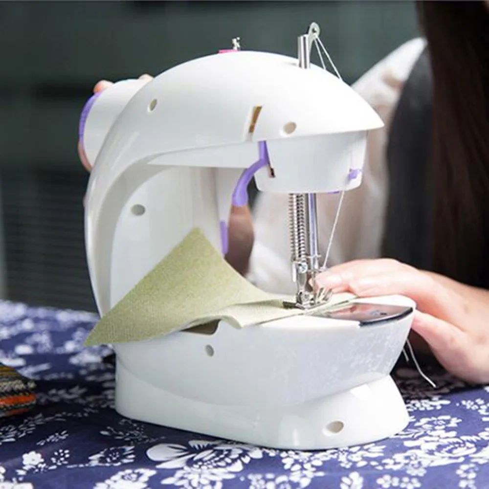 Professional LED Electric Powered Portable Handheld Mini Stitch Sewing