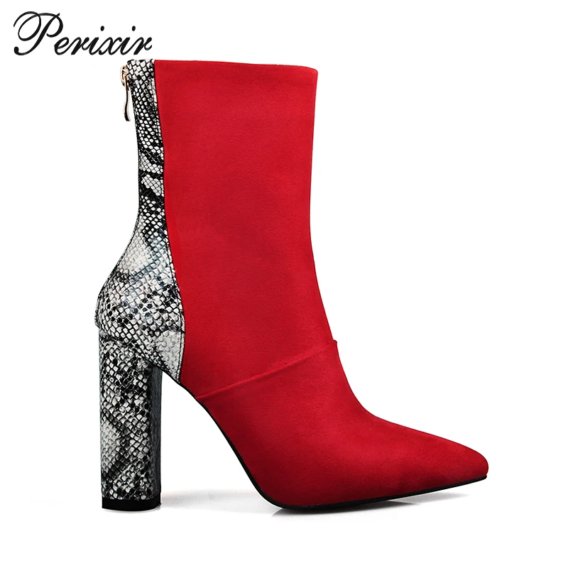 Suede Angle Boots Perixir 2017 Fashion New Style S