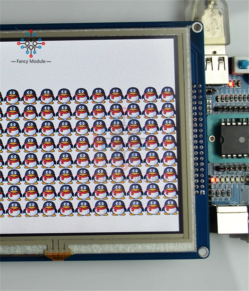 " дюймовый TFT lcd модуль 800x480 SSD1963 сенсорный PWM AVR PC модуль контроллера для Arduino AVR STM32 ARM