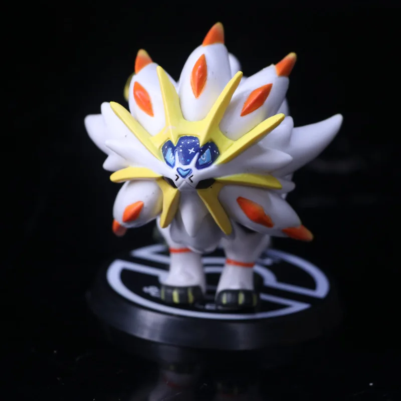 6 шт./компл. Pikachu Lunala Rayquaza Raichu Arceus аниме фигурка ПВХ игрушки 10 12 см высота|pvc toy|action