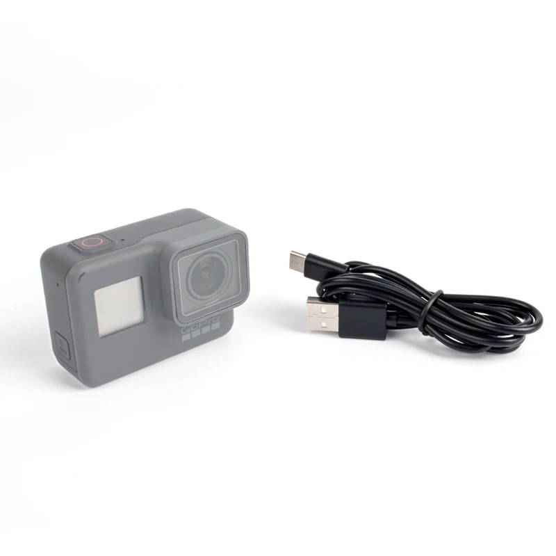 Camera Charging Usb Cable Line  Data Sync Transfer 100cm  for Gopro  Hero 56  Action Sport   Camera Black (1)