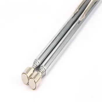 

Pen Shape Magnet Suction Rod Telescopic Magnetic Picker Up To 49cm Can Pick Up Iron Sheet Nut Bolt Screw...Metal Parts 10pcs/lot