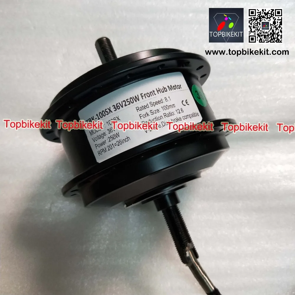 AKM 100 36V 250W переднее мотор фара для электровелосипеда в е байка 36В 250 Вт