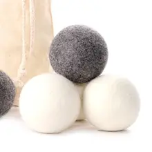 6 шт натуральные многоразовые для стирки чистый шар практичные домашние шарики-сушилки Горячие