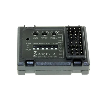 

3-axis Flight Control Controller Stabilizer System Gyro for FPV Airplane Helicopter Fixed Wing Aircraft Delta Wing RC Model