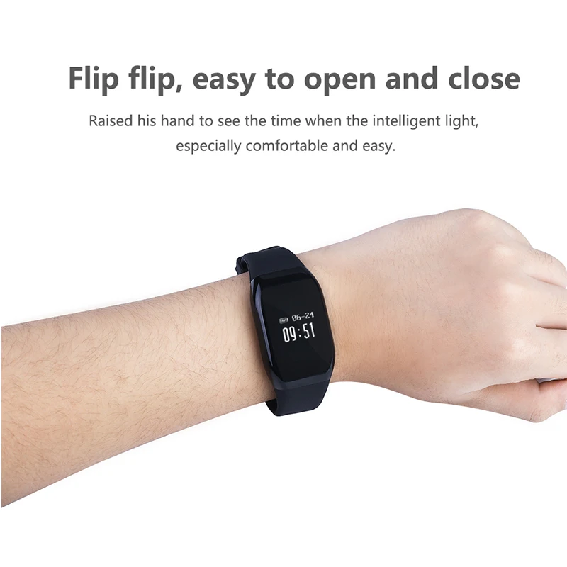 Best качество IP67 Водонепроницаемый Bluetooth Smart Band Фитнес трекер Поддержка сердечного ритма Мониторы вызова/SMS напоминание Смарт Браслет