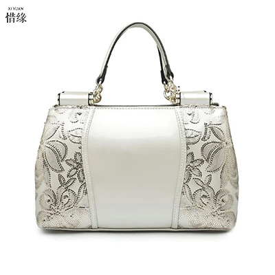 

Luxury Designer Lady Genuine Leather hand Bag Female Summer Women Handbags Crossbody Black Messenger Shoulder Tote Bag 2017
