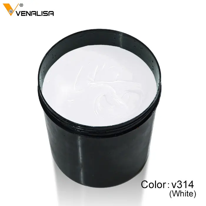Kaufen CANNI UV Builder Gel 1kg Groß Paket Französisch Kunst Salon Kristall Transparent Nagel Harte 12 Camouflage Gelee Farbe UV LED Gel Abdeckung