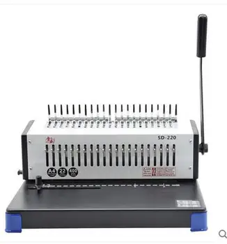 

Comb type rubber ring 10 holes 21 hole ten hole punch a binding clip book binding machine