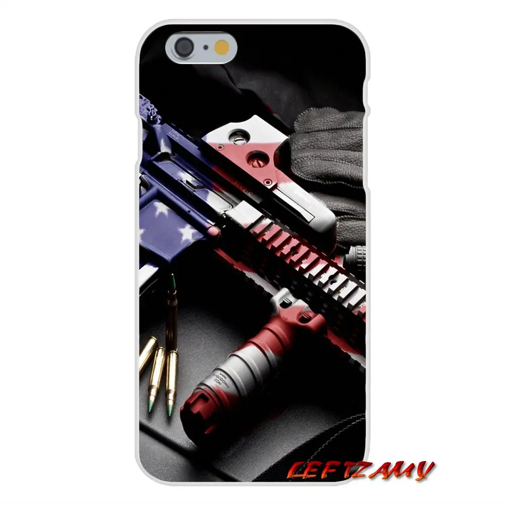 Аксессуары чехлы для телефонов серии AK47 Gun Samsung Galaxy S3 S4 S5 MINI S6 S7 edge S8 S9 Plus Note 2 3 4 5