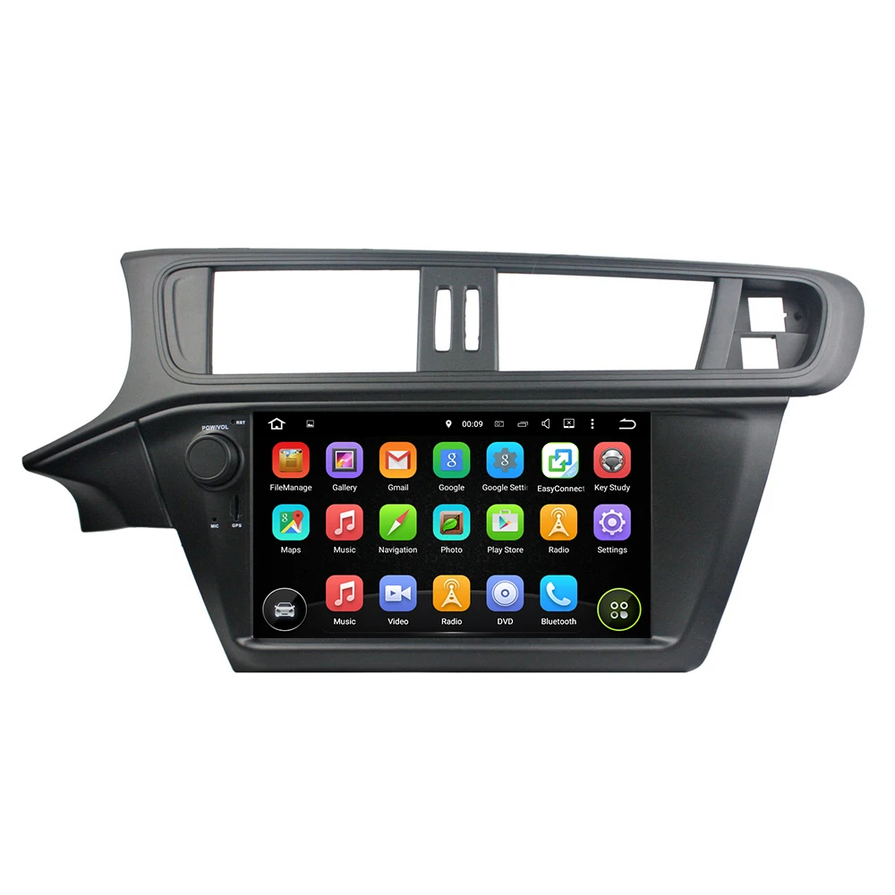 

KLYDE 9" 1 Din Android 8.1 Car Radio For CITROEN C3 2005-2011 Car Stereo Car Audio Multimedia Built in WIFI Car DVD CANBUS