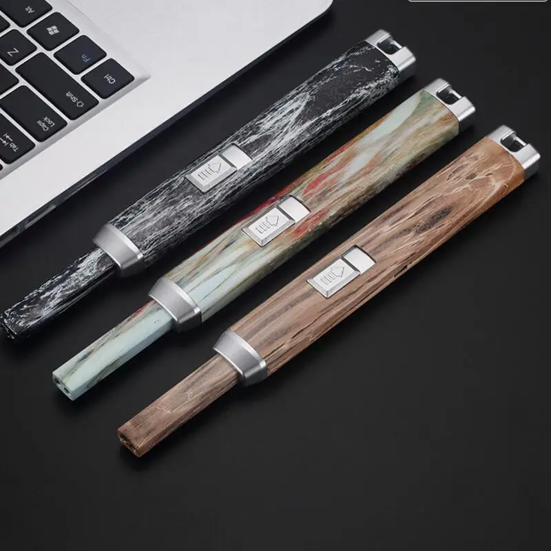 Newest Electronic Usb charging arc lighter plasma eletronic pulse lighters Candles and Fireworks for BBQ pipe smoke | Дом и сад