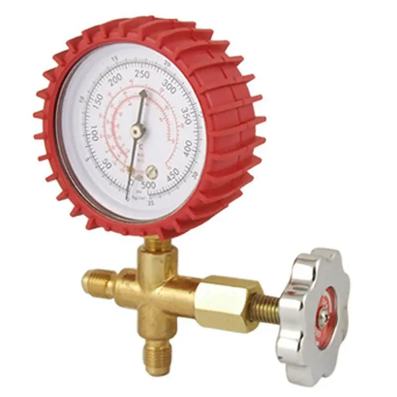 1/4 SAE Thread Air Conditioner Refrigeration Single Manifold Pressure Gauge Tool | Автомобили и мотоциклы