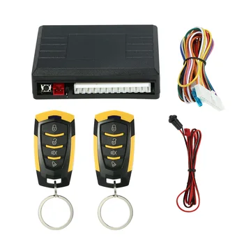 

Universal Car Auto Remote Central Kit Door Lock Locking Vehicle Keyless Entry System With Remote Controllers Car alarm System