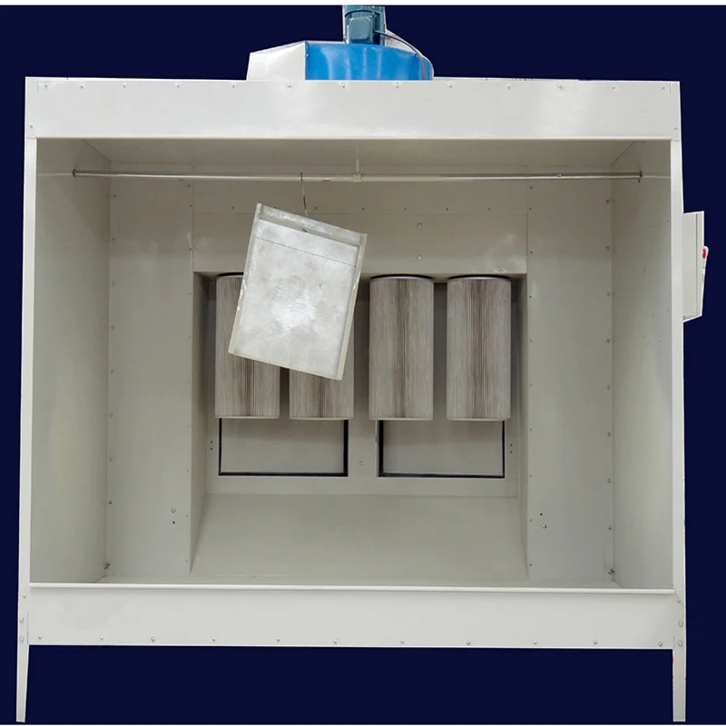 manual powder spray booth