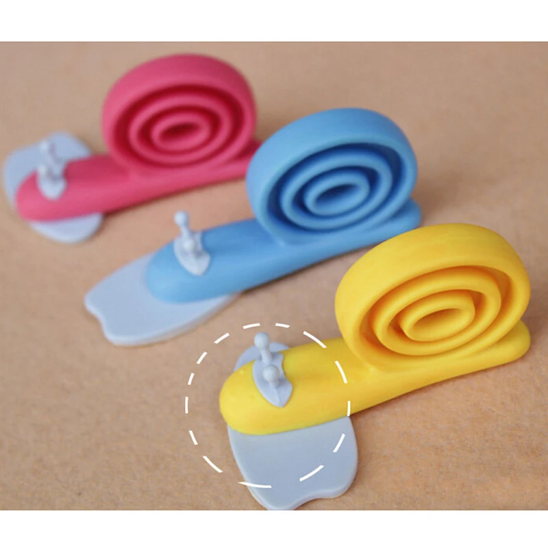 

3Pcs/Pack High Quality Lovely Snail Shape Children Kids Safety Door Stopper Resin Baby Toddlers Safety Protecting Gate Stopper