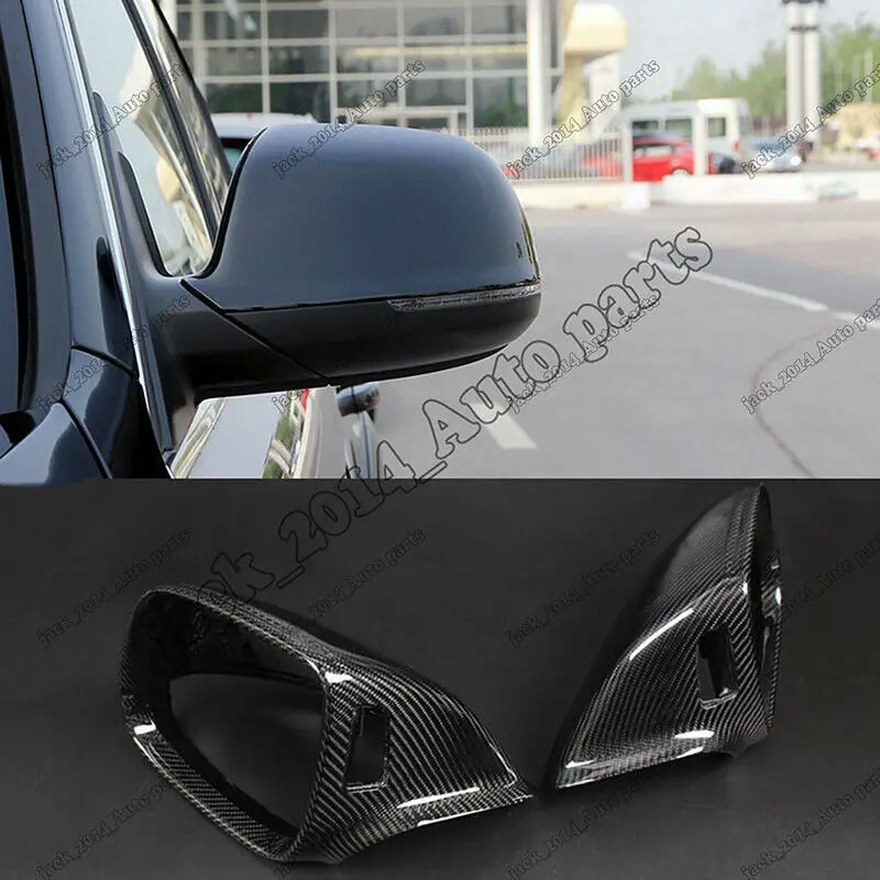 

For Audi Q5 SQ5 Q7 2010 2011 2012 2013 2014 2015 2016 Carbon Fiber Rear View Mirror Cover