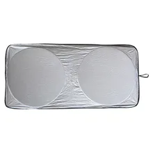 NewAluminum фольга серебро лобовое стекло автомобиля окно складной солнцезащитный козырек крышка козырек УФ Блок