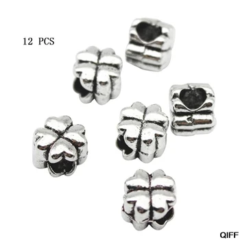 

Shoelace Buckle Shoe Decoration Metal Four Leaf Clover DIY Clips Ring Charms Shoelaces Gifts Accessories
