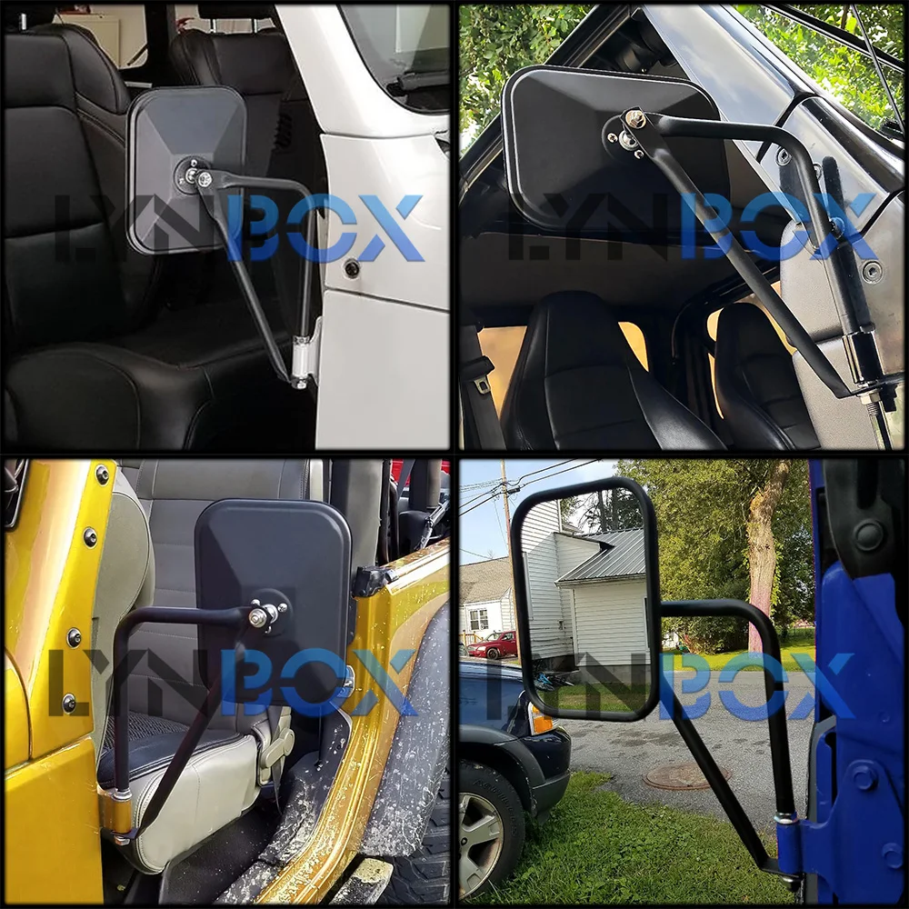 Jeep Wrangler Door Hinge Mirror