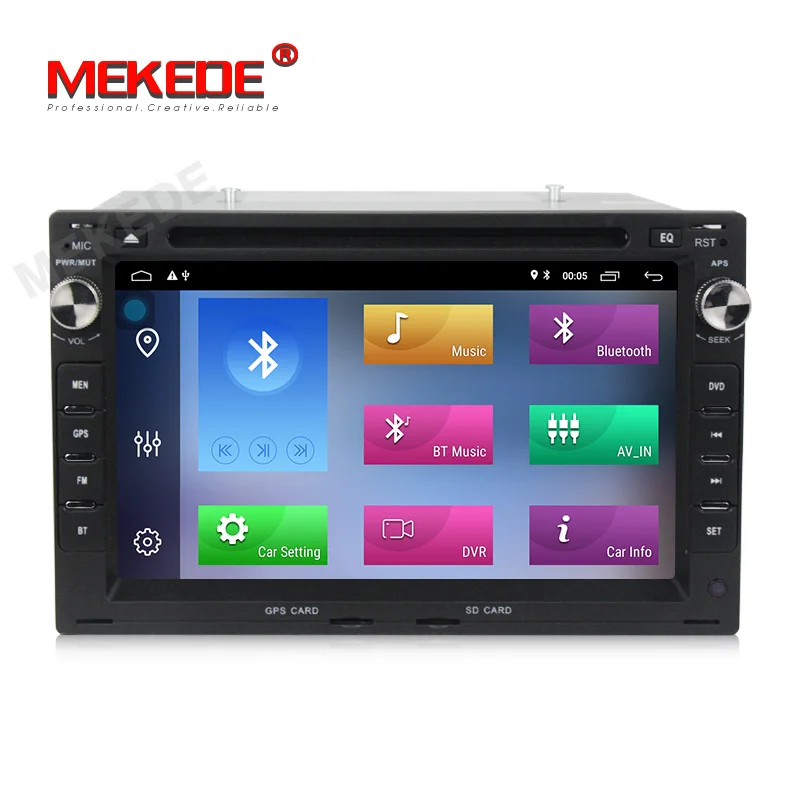 Excellent Mekede 2Din Auto Radio Android 9.1 For Volkswagen PASSAT B5/MK5/BORA/POLO/MK3/MK4/GOLF Car Multimedia Video Player GPS USB DVR 4