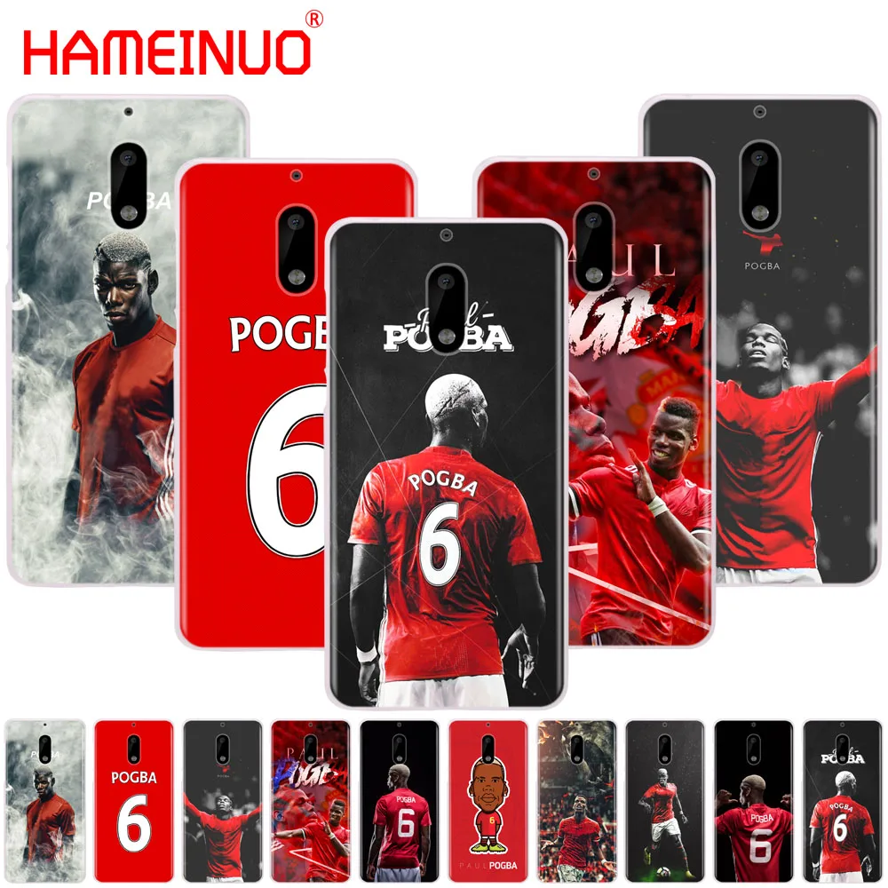 

HAMEINUO Football Paul Pogba cover phone case for Nokia 9 8 7 6 5 3 Lumia 630 640 640XL 2018