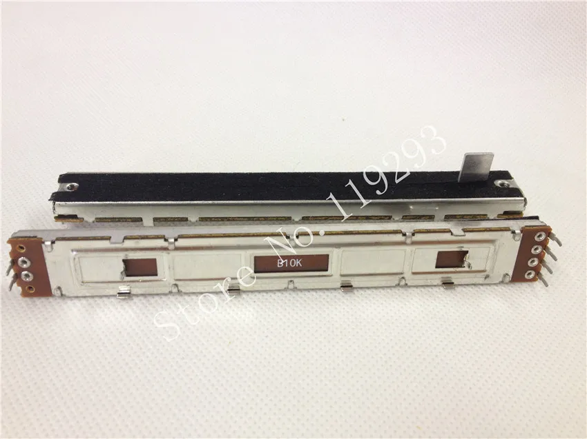 

[BELLA]SC-100G 12.8 cm mixer double straight slide potentiometer B10K /handle 8MM/10MM/15MM-10PCS/LOT