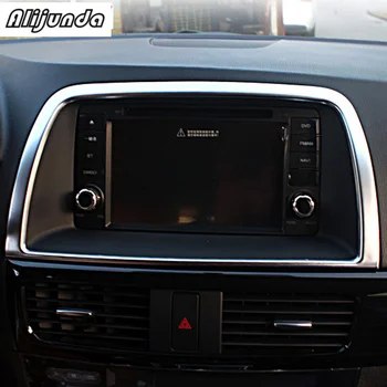 

For Mazda CX-5 Navigation Panel Sticker Control Center Panel Cover 2013 2014 2015 2016
