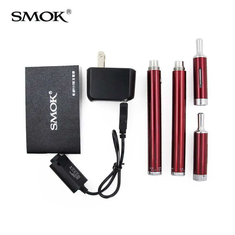 

100% Original SMOK eMax eGo Battery Kit Double 900mah Variable voltage ego battery kit electronic cigarette battery kit
