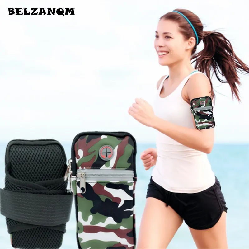 

Armband Sports Case For iPhone X 8 7 6S 6 Plus 5 SE GYM Running Jogging Phone Bags Cover with Earphone hole For Samsung Arm Band