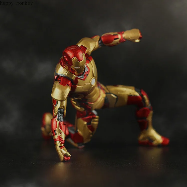 Marvel Infinity War супер герой Железный человек Фигурки Tonny MK42/MK43 кукла игрушка из ПВХ с