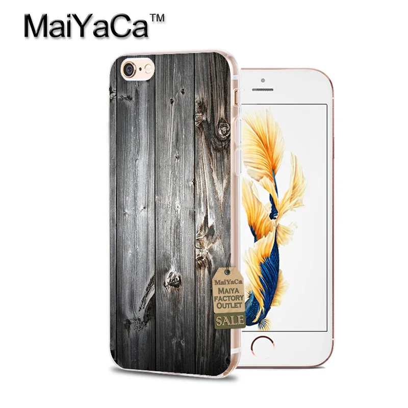 MaiYaCa xjh1784 текстура древесины телефон чехол для iPhone X 6 6s 7 7plus 8 8Plus 5 5s 11pro 12pro max 12 мини