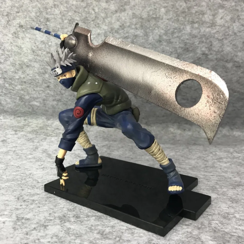Tanie 15 cm Naruto Hatake Kakashi walki rysunek pcv lalka anime zabawki kolekcja Cartoon dla przyjaciela prezent