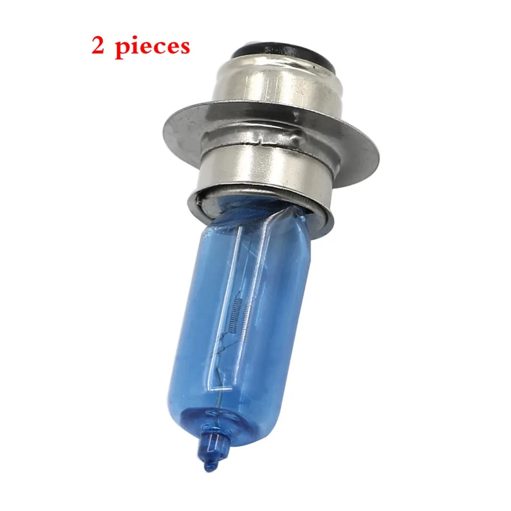 

2 pics 35W blue light bulb UTV Scooter Headlight Head Light halogen Lamp Bulb For Honda CRF250X CRF450X RANCHER 350 400 AT TRX