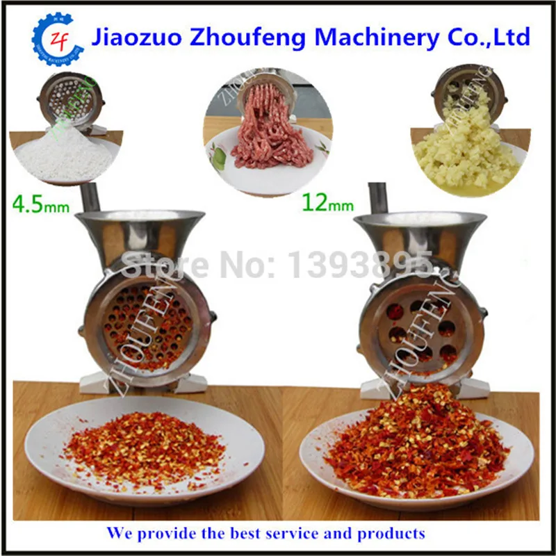 Ручная мясорубка Мясорубка из нержавеющей стали 10 # ZF|meat mincing machine|mincing machinemeat grinder |