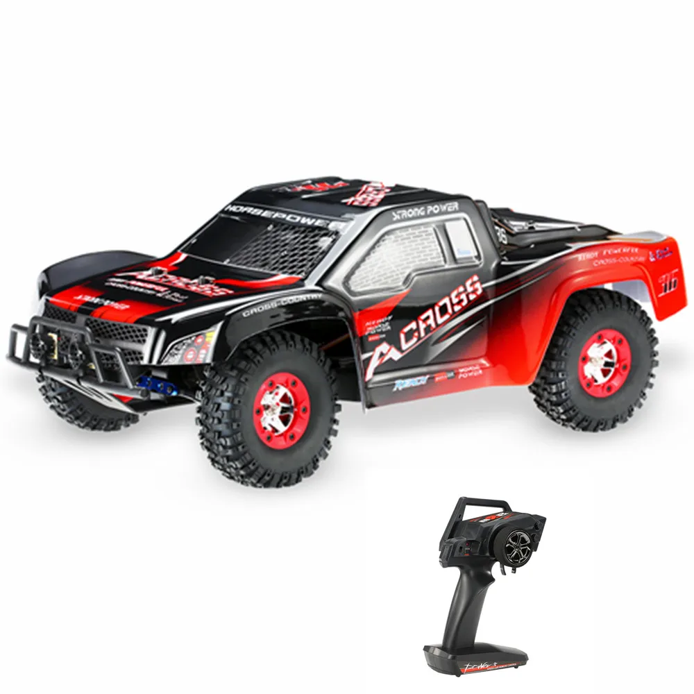 WL Игрушечные лошадки 12423 RC автомобилей 1/12 4WD электрической щеткой Краткий курс РТР автомобиль внедорожник 2.4 г удаленного Радио Управление автомобиля 4 Колёса Drive RC Игрушечные лошадки