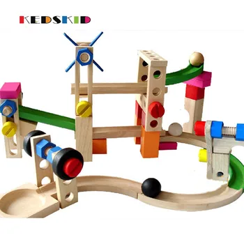 

Rushed Cars Wooden Children Traffic Rail Toy Disassembling Combination Track Intersection Baby Educational Toys