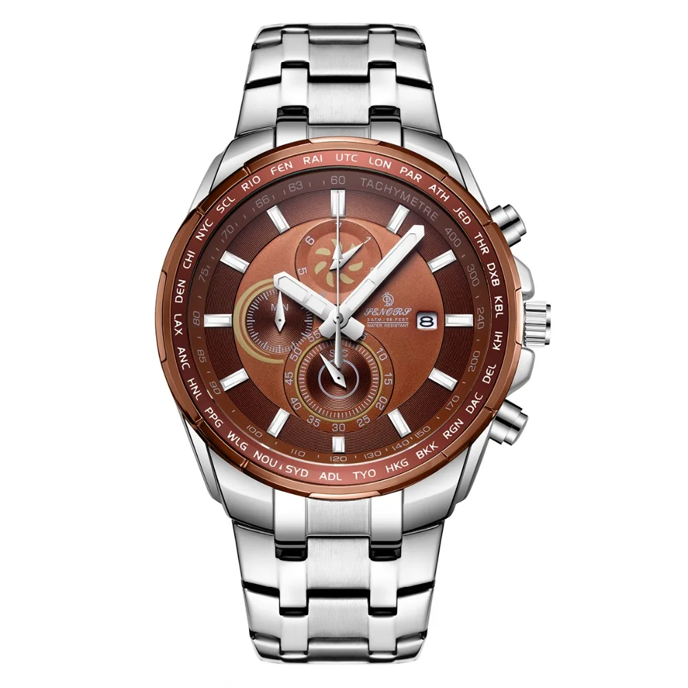 hot sale new man watch quartz wristwatches  fashino casual  Business Men's luxury  stainless steel men's Multifunction clock saa