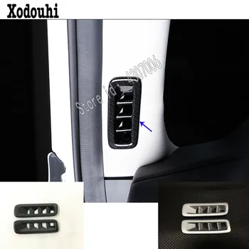 

For Mazda CX-5 CX5 2nd Gen 2017 2018 2019 2020 Car Cover Detector Stick Styling Cover Vent Outlet Trim Frame Lamp A Column 2pcs