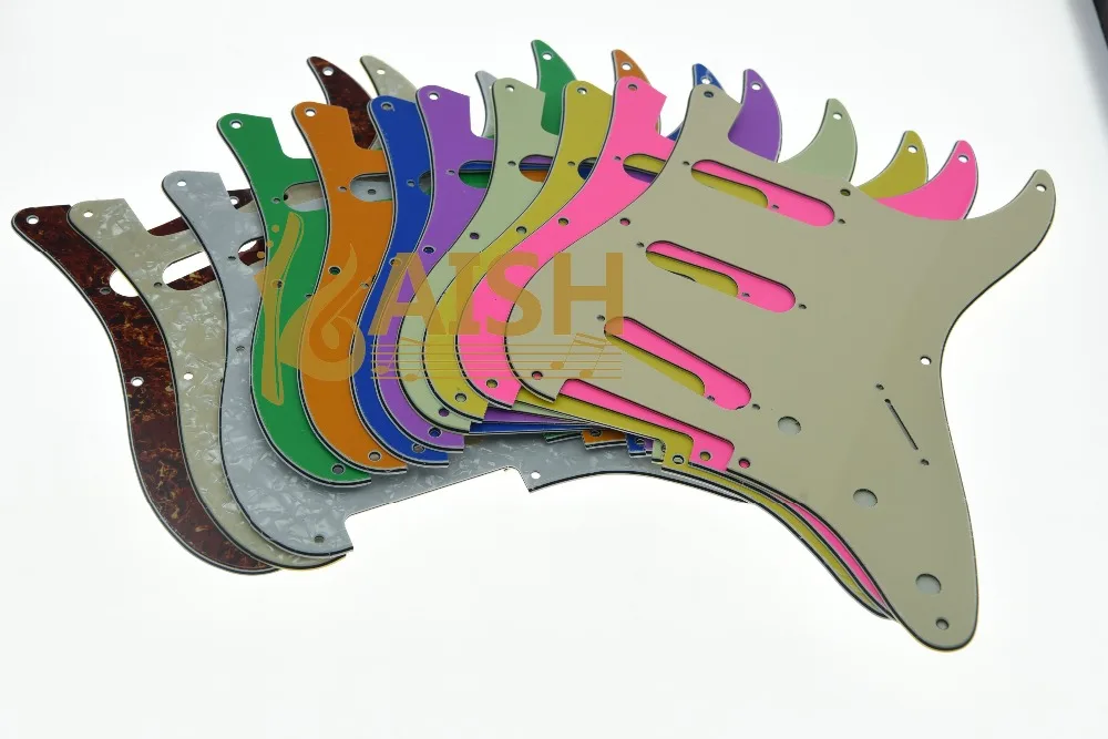 USA Vintage ST Strat Guitar Pickguard Scrach Plate Various Colors Fits