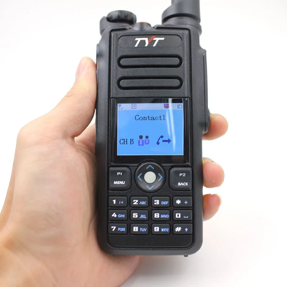 

DMR TYT MD-2017 Digital Protable Walkie Talkie Dual Band Analog Monitor Mode Waterproof IP67 3000CH Two Way Radio with GPS