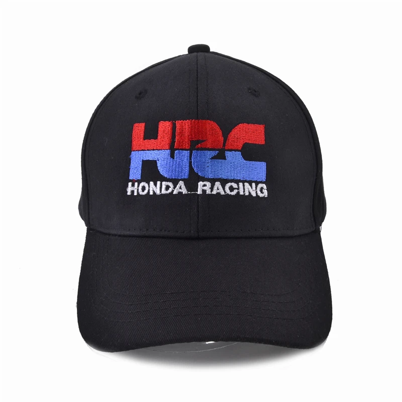 Мужская и женская брендовая бейсбольная кепка HRC Honda Racing Car Fans с вышивкой, регулируемая бейсбольная Кепка Snapback, s шапки, Мужская Женская кепка