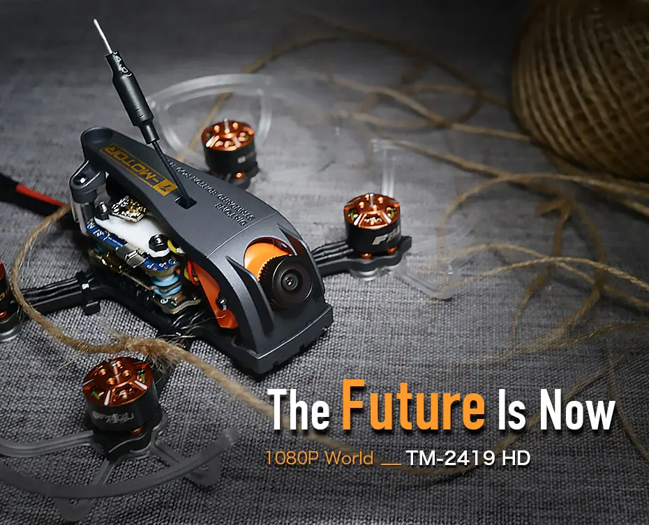 

T-MOTOR TM-2419/ TM-2419+/ TM-3419 HD MINI drone for FPV beginner and aerial photography indoor
