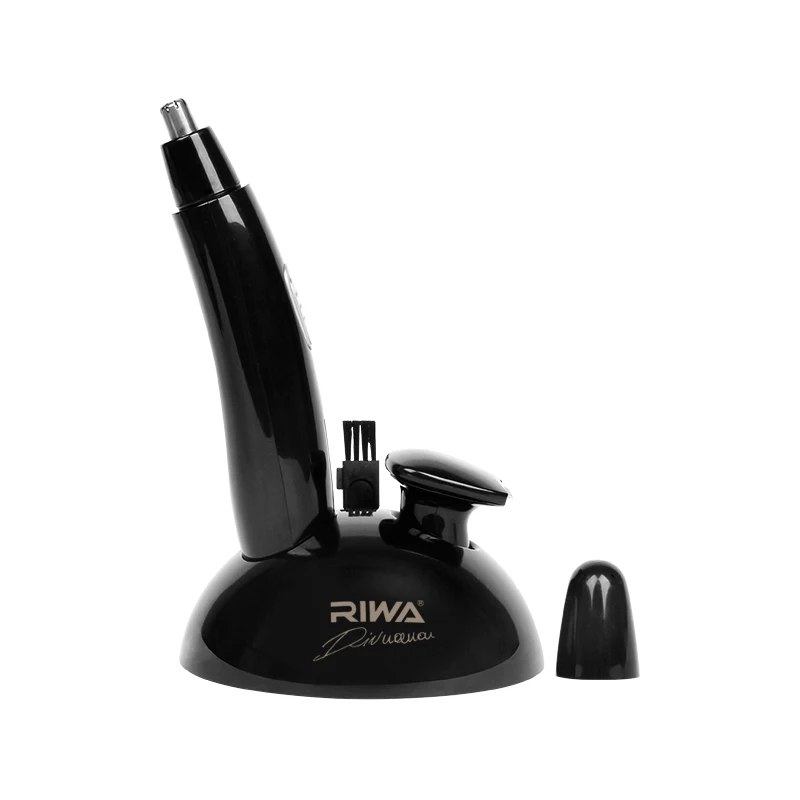 RIWA заряжаемый триммер для носа электробритва обработка всего тела для бровей и ушей Триммер для волос показать уверенность
