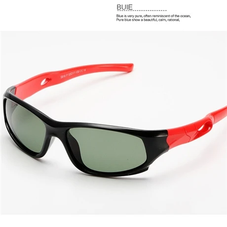 Милые Детские поляризованные солнцезащитные очки для детей, спортивные очки для мальчиков и девочек, TR90, Полароид, солнцезащитные очки, затемненные очки для младенцев, oculos S816 - Цвет линз: Серебристый